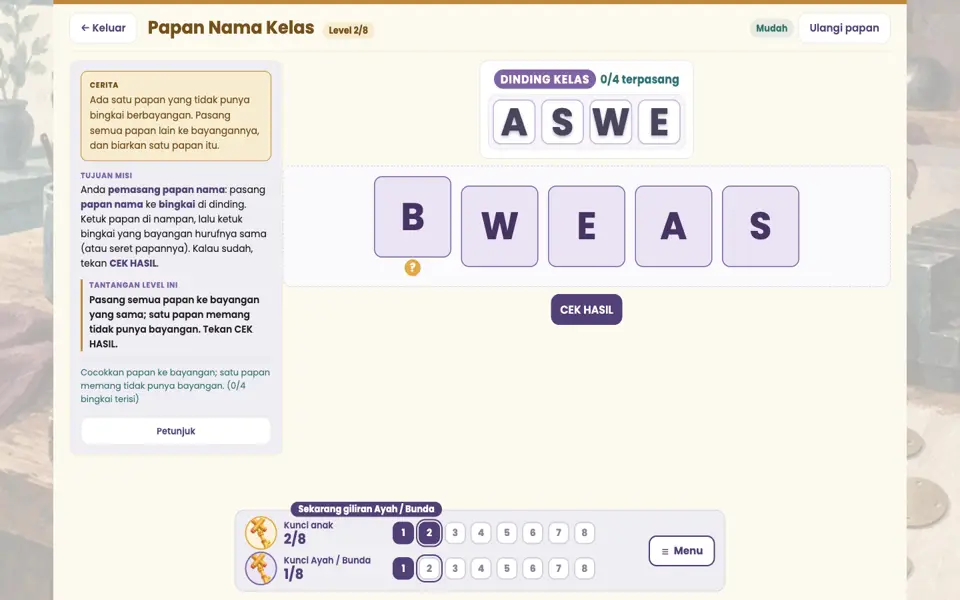 Screenshot ortu level 2