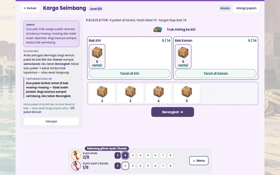 Screenshot ortu level 2