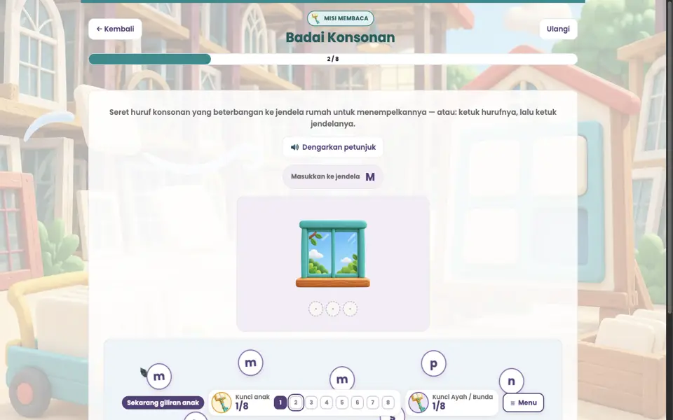Screenshot anak level 2