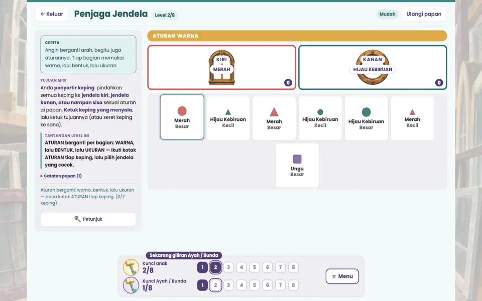 Screenshot ortu level 2