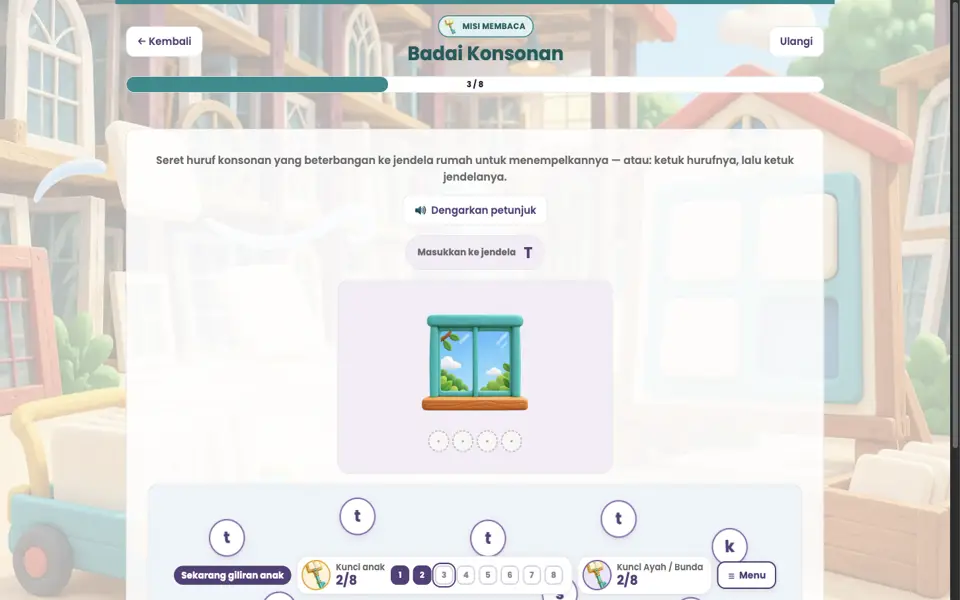 Screenshot anak level 3