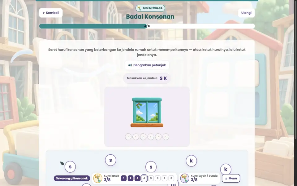 Screenshot anak level 4