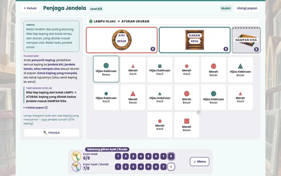 Screenshot ortu level 8