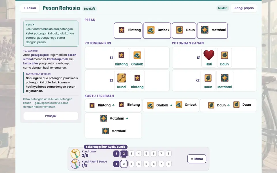 Screenshot ortu level 2