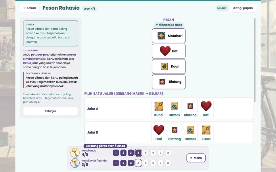 Screenshot ortu level 4