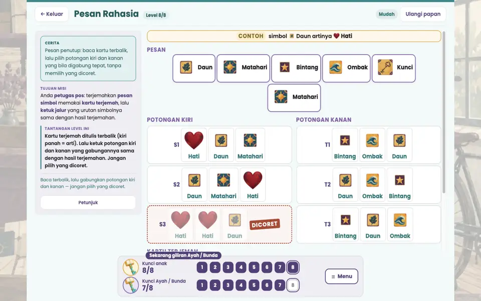 Screenshot ortu level 8