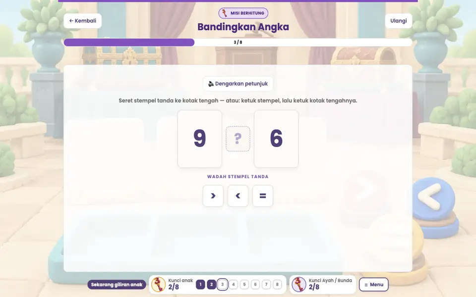 Screenshot anak level 3