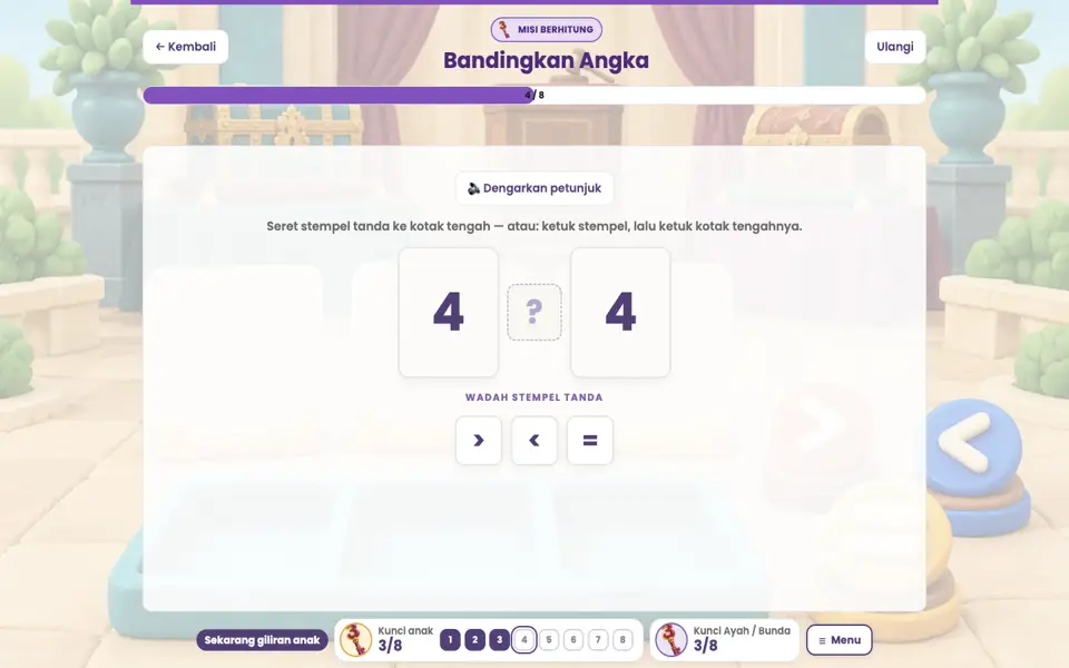 Screenshot anak level 4