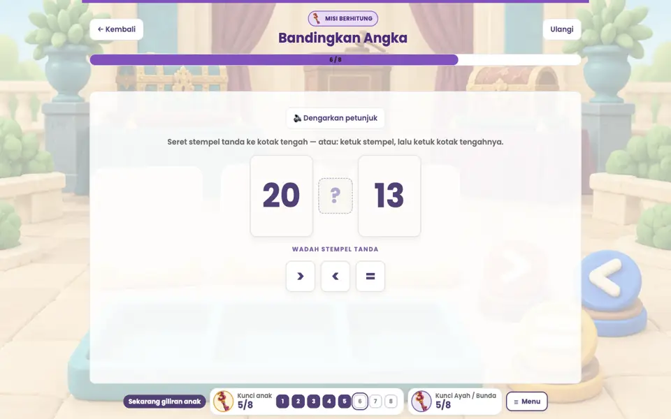 Screenshot anak level 6