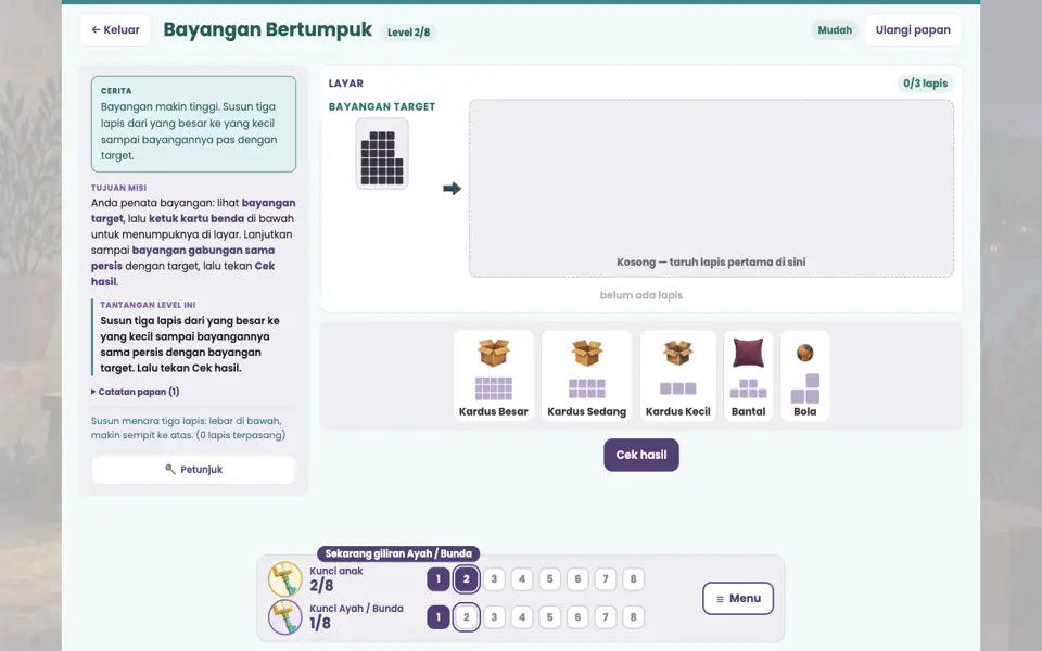 Screenshot ortu level 2