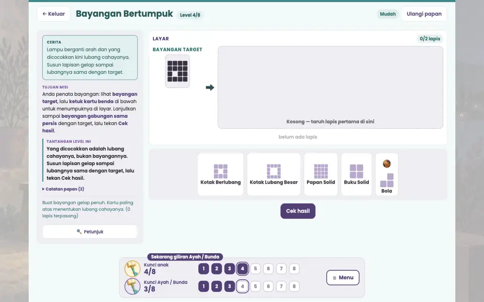 Screenshot ortu level 4