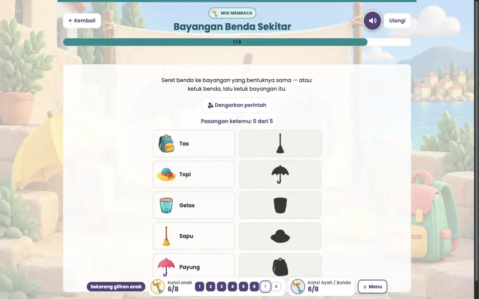 Screenshot anak level 7