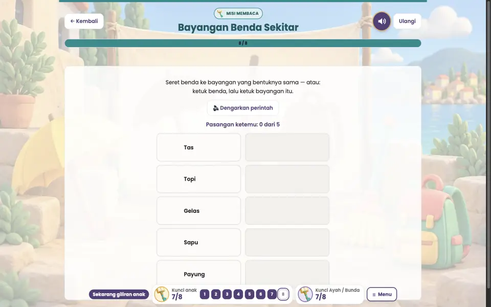 Screenshot anak level 8