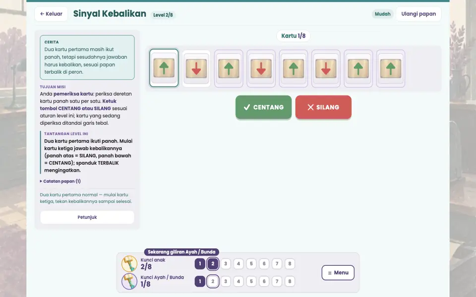 Screenshot ortu level 2