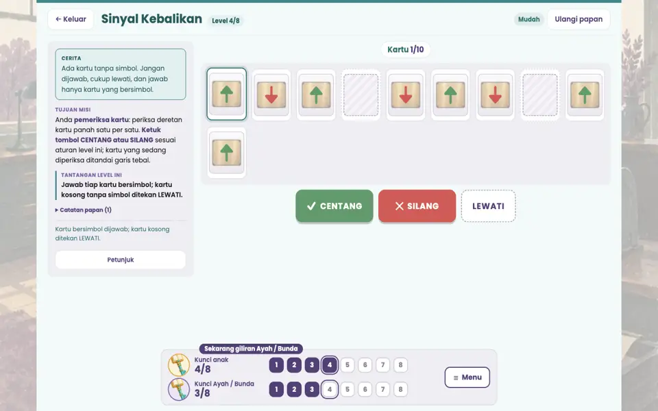 Screenshot ortu level 4