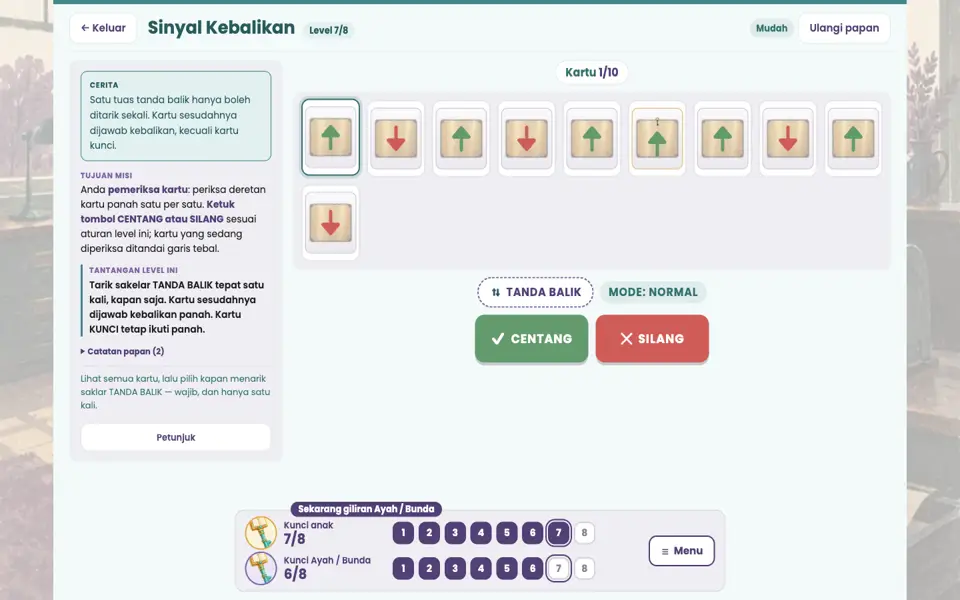 Screenshot ortu level 7