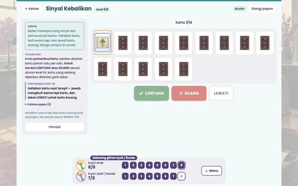 Screenshot ortu level 8