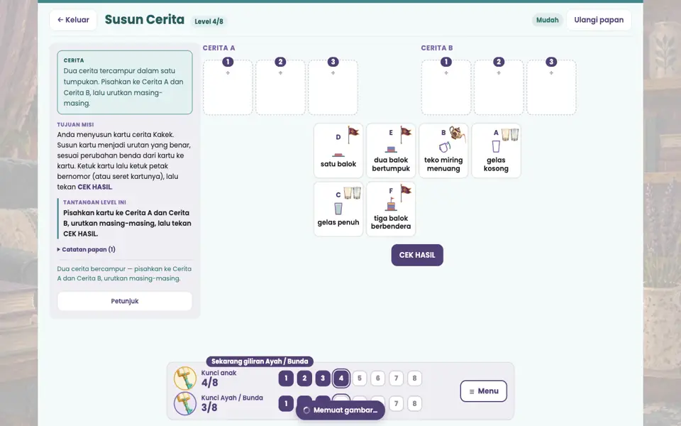 Screenshot ortu level 4
