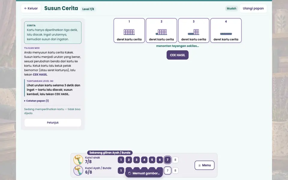 Screenshot ortu level 7