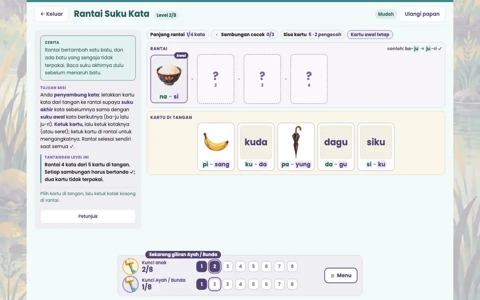 Screenshot ortu level 2