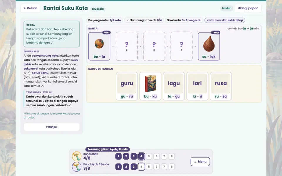 Screenshot ortu level 4