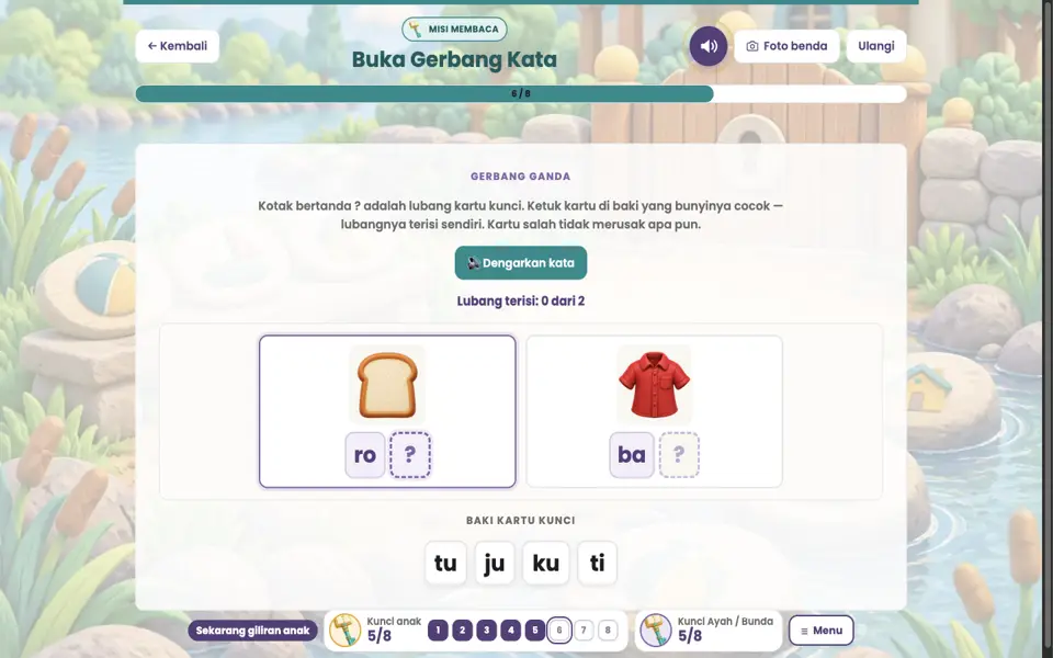 Screenshot anak level 6