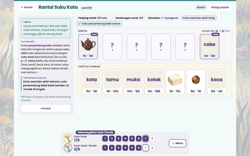 Screenshot ortu level 7