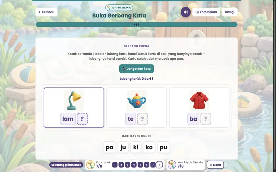 Screenshot anak level 8