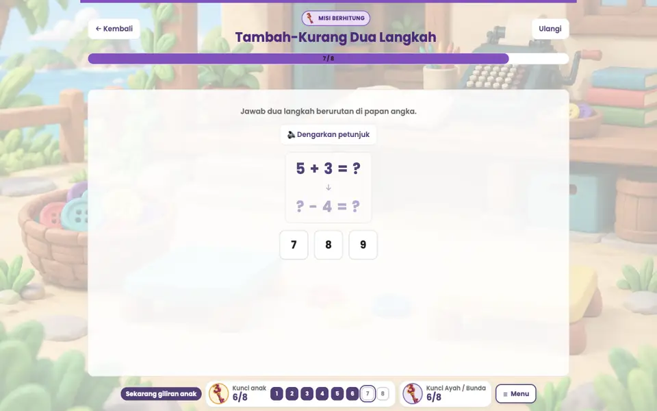 Screenshot anak level 7