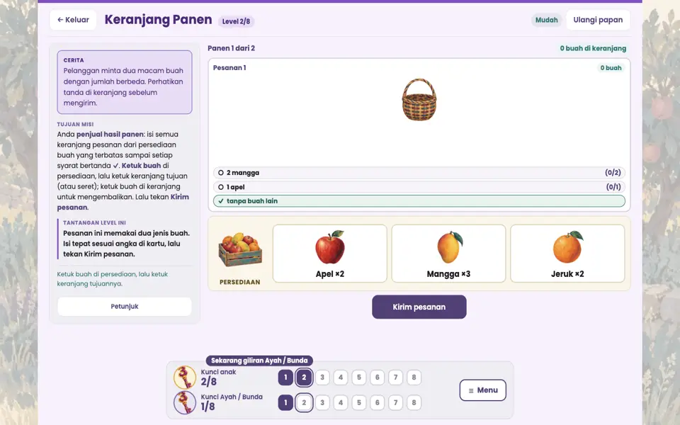 Screenshot ortu level 2
