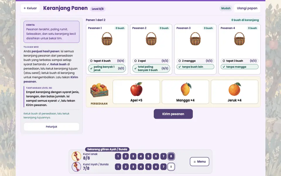 Screenshot ortu level 8