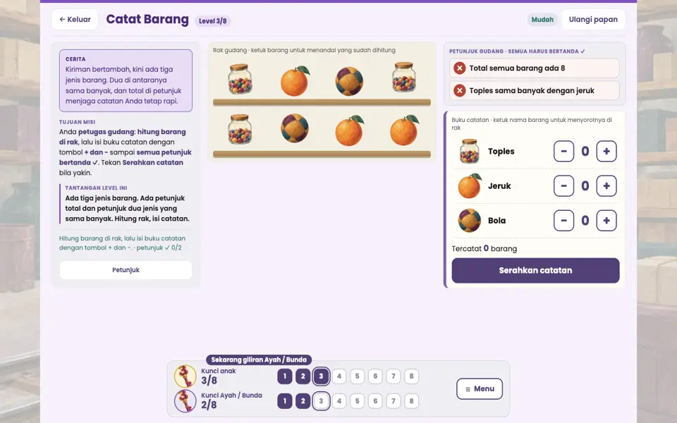 Screenshot ortu level 3