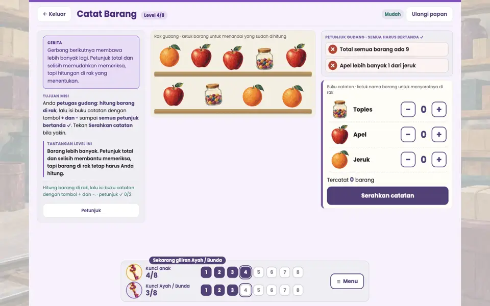 Screenshot ortu level 4