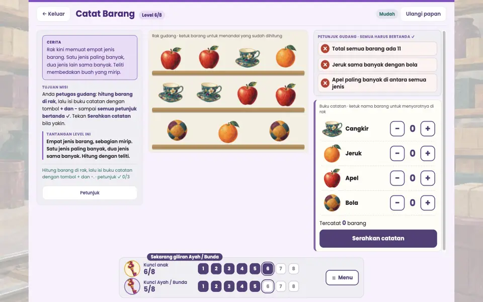 Screenshot ortu level 6