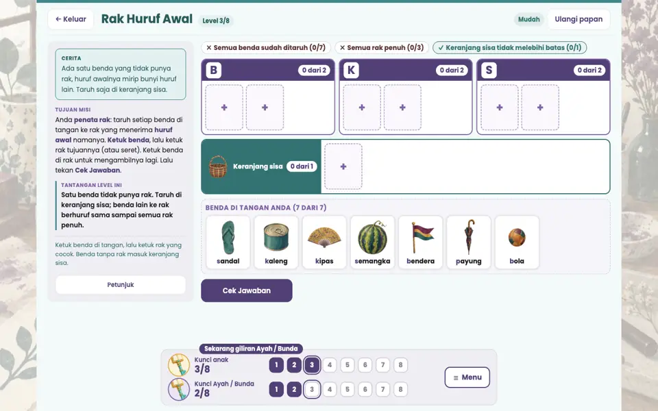 Screenshot ortu level 3