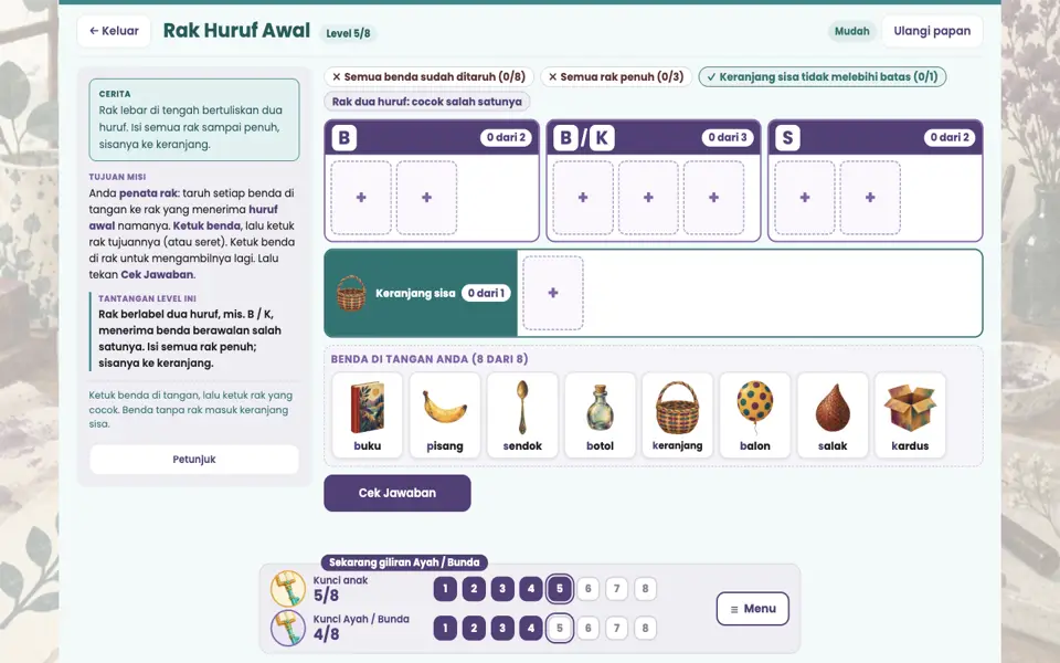 Screenshot ortu level 5