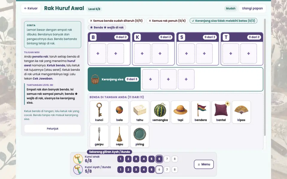 Screenshot ortu level 6