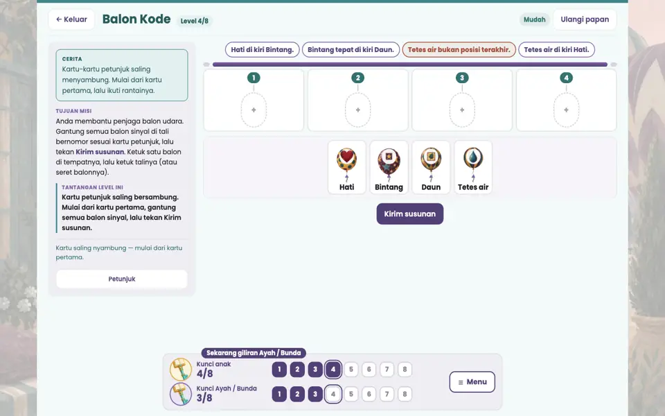Screenshot ortu level 4