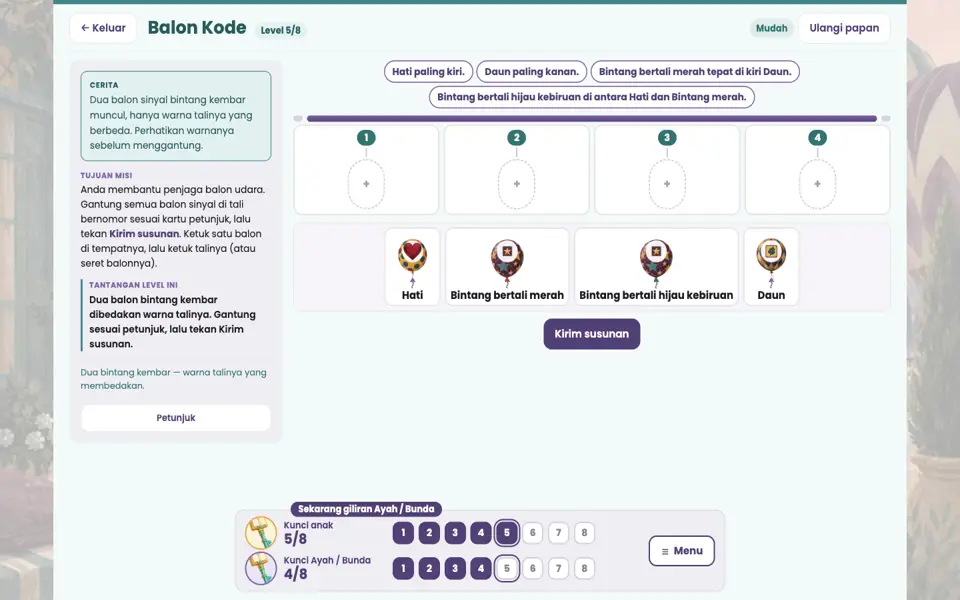 Screenshot ortu level 5