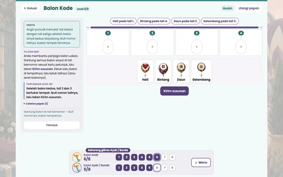 Screenshot ortu level 6
