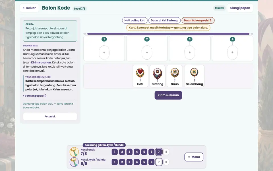 Screenshot ortu level 7