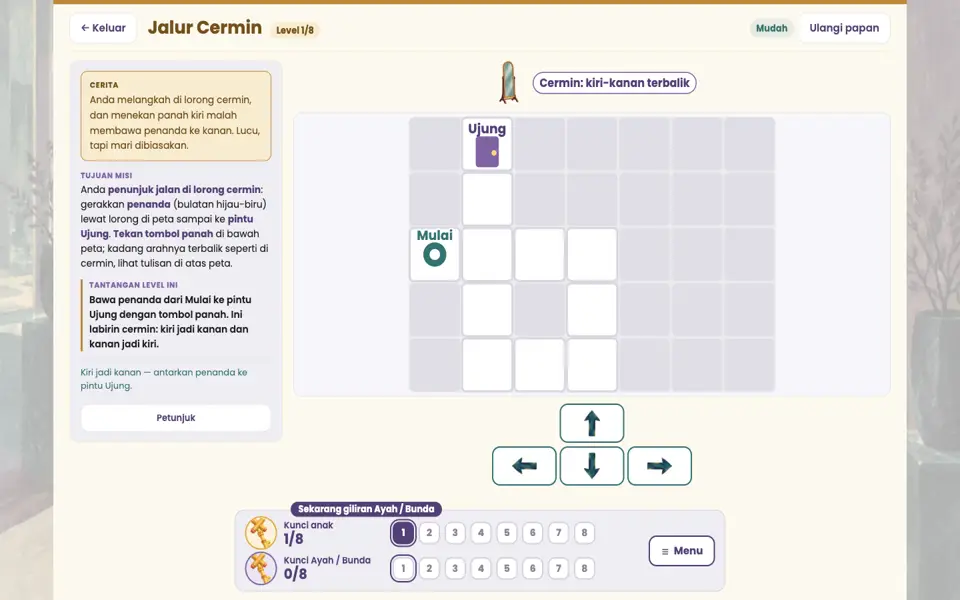 Screenshot ortu level 1