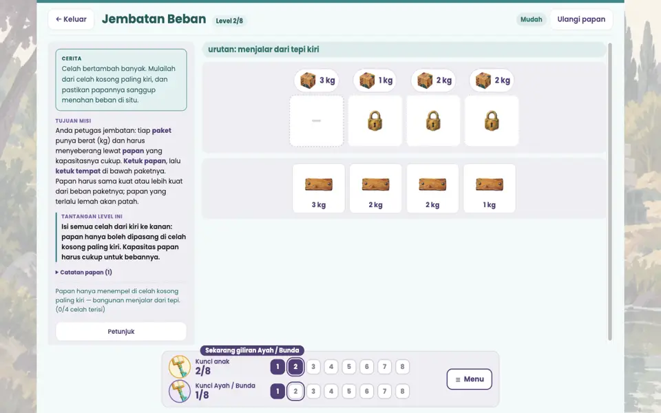 Screenshot ortu level 2