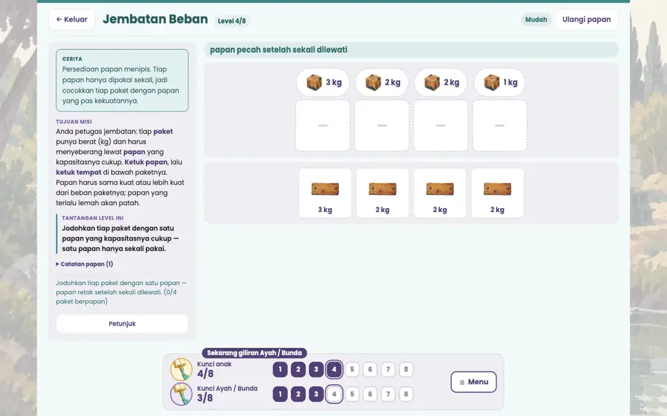 Screenshot ortu level 4