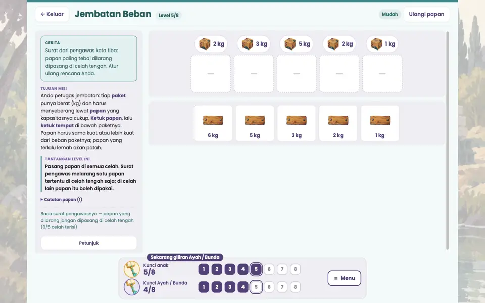 Screenshot ortu level 5