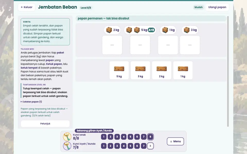 Screenshot ortu level 8