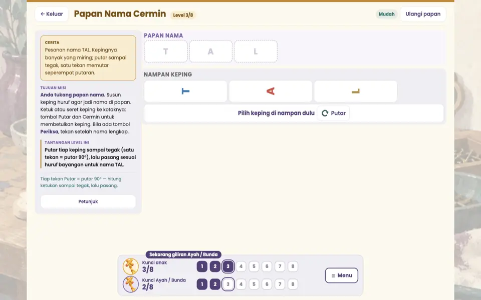 Screenshot ortu level 3
