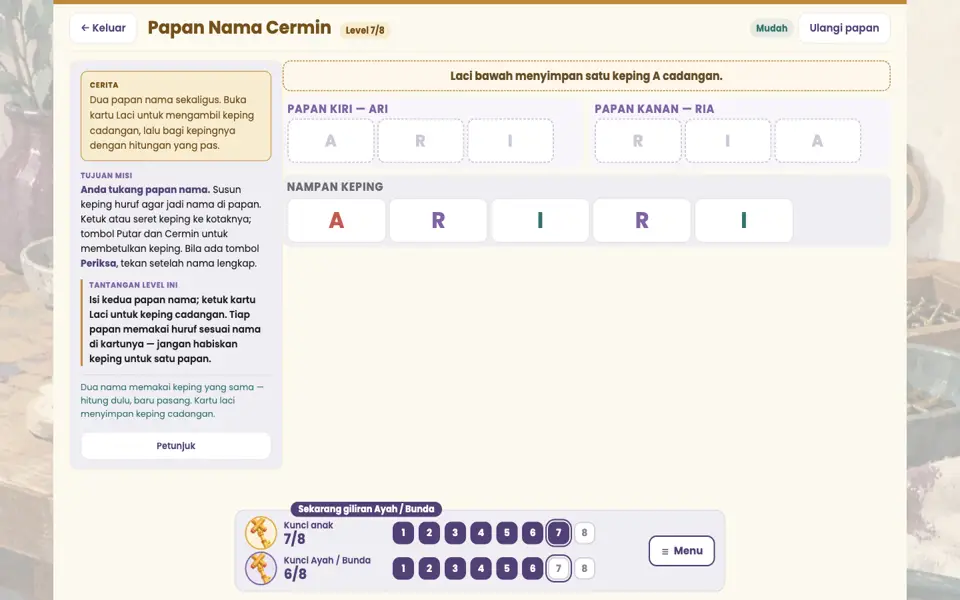 Screenshot ortu level 7