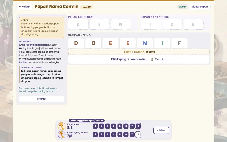 Screenshot ortu level 8