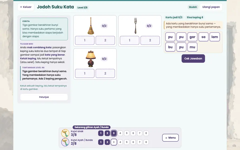 Screenshot ortu level 3